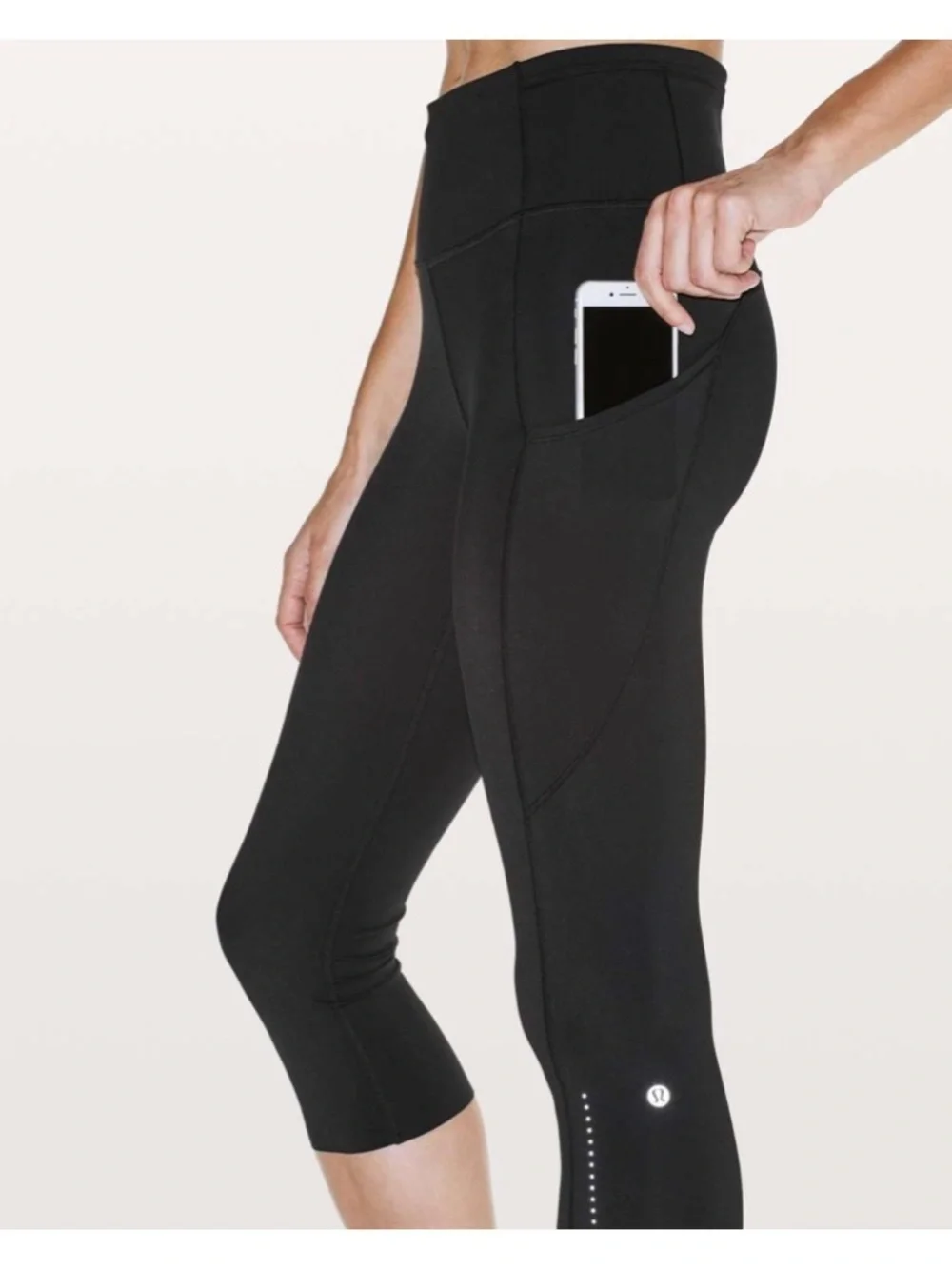 Lululemon Fast & Free Crop II *Nulux 19